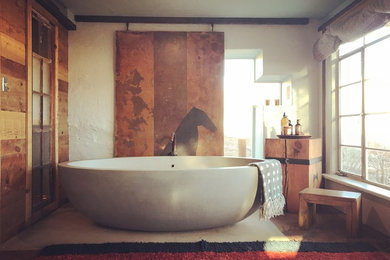Bathroom - eclectic bathroom idea in Salt Lake City