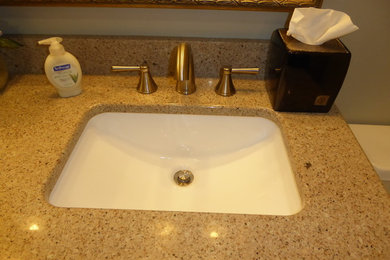 Elegant bathroom photo in Other