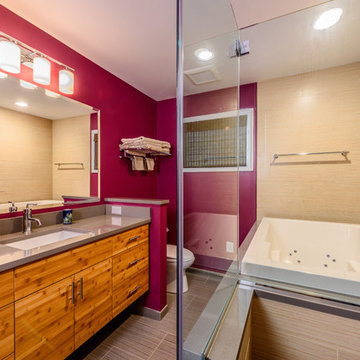 Falls Church Contemporary Bathroom