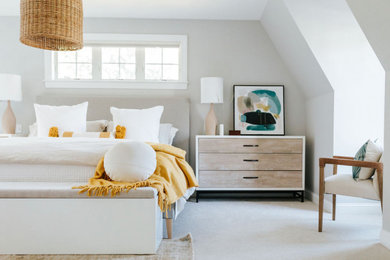 Home design - eclectic home design idea in Portland Maine
