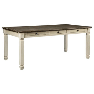 Bowery Hill Dining Table in White