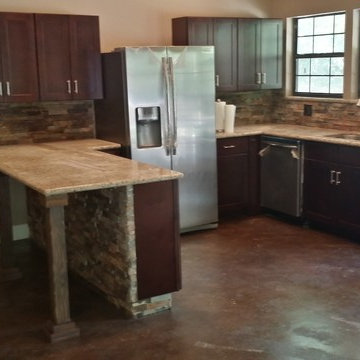 2nd floor addition over 9 car garage