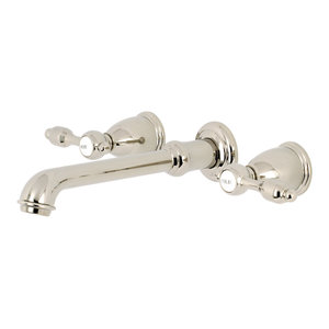 Kingston Brass Tudor Wall Mount Bathroom Faucet