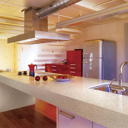 QUARTZ COUNTER TOP AND FLOOR - Kitchen Countertops