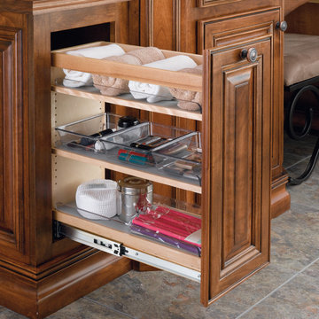 Vanity organizer to keep your counters free of clutter.