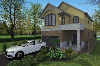 New Model Home Rendering Design