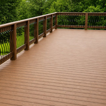 Custom Composite Deck Build in Atlanta GA