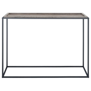 Mobley Console Table, Brown/Black