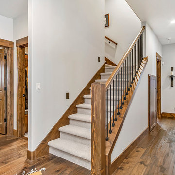 Stairwell to bonus room