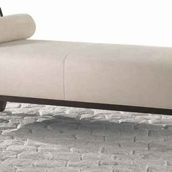 Lumos One Arm Bench With Bolster Pillow By Cabot Wrenn - Futons