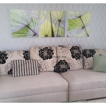 Living room upgrade for a short term rental apartment