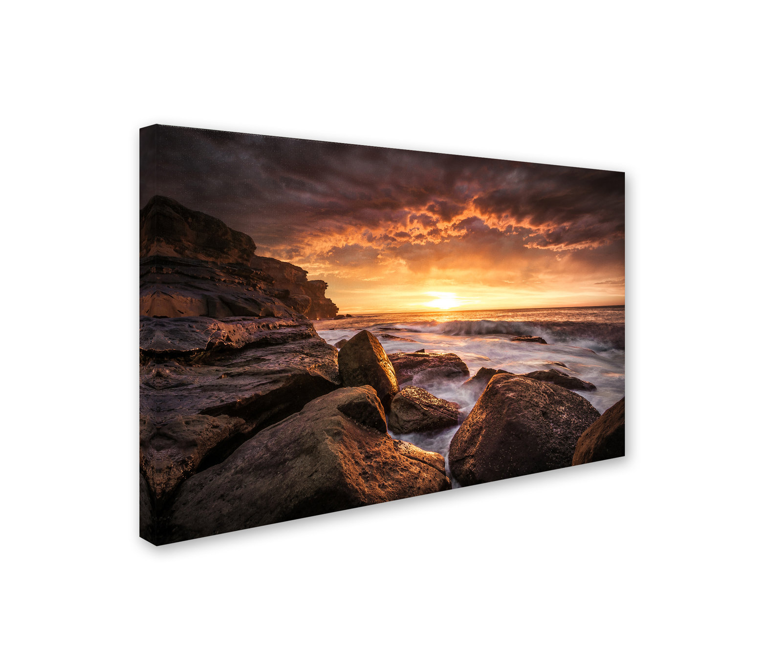 Grant Galbraith 'Cape Solander' Canvas Art, 22x32 - Beach Style ...