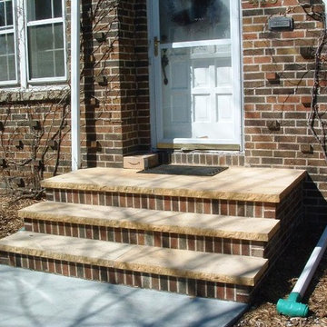 Brick & Stone Steps