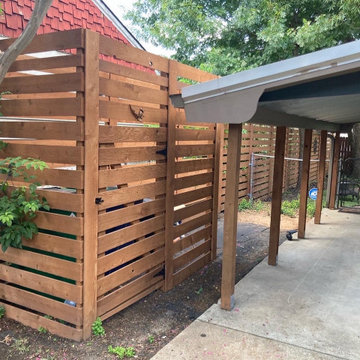 Modern Fence For A Historic Home