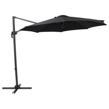 Corliving Offset Tilting Patio Umbrella