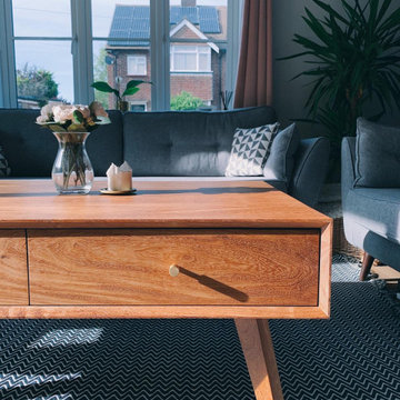Mango wood coffee table