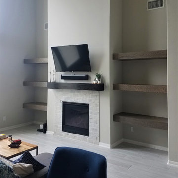 Solid Oak Floating shelves