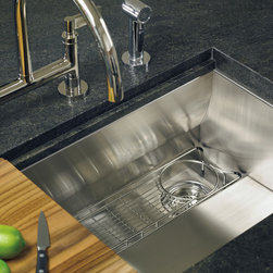 Stainless Steel by Mick De Giulio for KALLISTA - Kitchen Sinks
