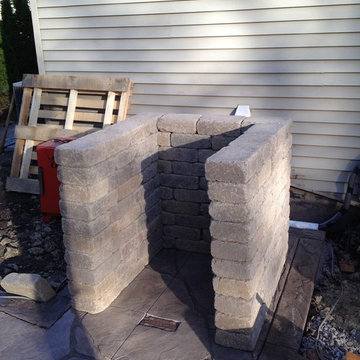 The Fisher Family Wood Fired Brick Pizza Oven in Ohio