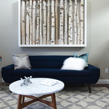 Glam living room