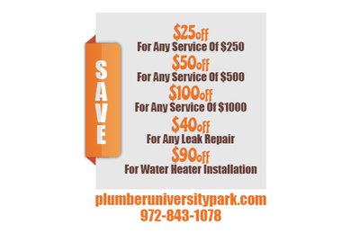 Plumber University Park