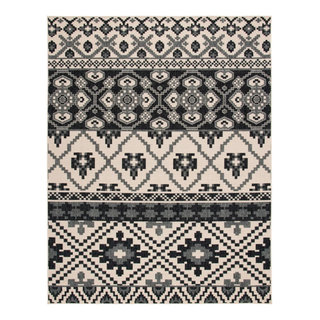Southwestern Indoor/Outdoor Area Rug with Unique Geometric Pattern ...