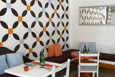 Inspiration for a contemporary home design remodel in Philadelphia