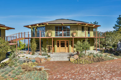 Inspiration for an eclectic exterior home remodel in San Francisco