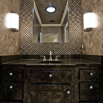 Benton Arkansas Modern Powder Room
