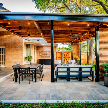 Serene Amberglow Patio | Carrolton Outdoor Living