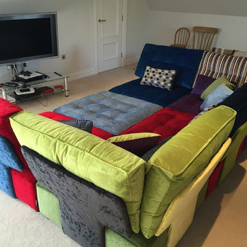 Tapas flexible seating modules ideal for basements, attics, garden rooms etc!