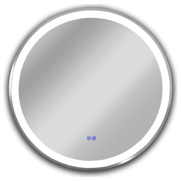 CHLOE Lighting LUMINOSITY Embedded Round TouchScreen LED Mirror
