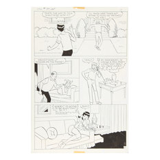 Samm "Jughead" Schwartz, Jughead "Strings Attached" #197 pg 4, Ink Drawing