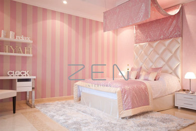 Inspiration for a contemporary home design remodel in Other