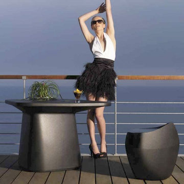Moma Outdoor Bistro Table and Stools