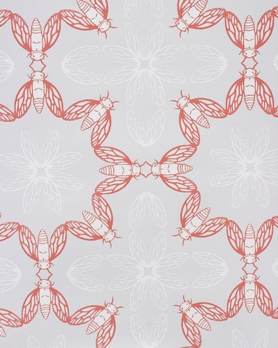 Eclectic Wallpaper by Grow House Grow