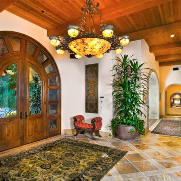 Estate Home Grand Entryway - High End Furniture and Design