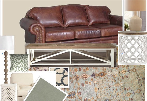 Brown Leather Couch, Toss Pillows For Leather Sofa