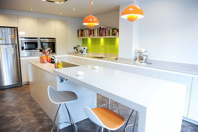 Contemporary kitchen in Other.