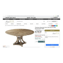 Round tables - Game Table and Kitchen Table