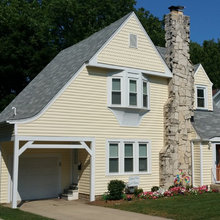 roof with siding color