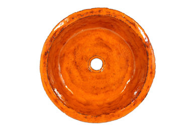 Ada - Orange Ceramic sink