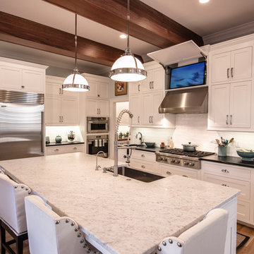 Creative Custom Woodworks + Bluewater Surfaces