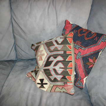 Antique and Vintage Rugs in a Traditional Home Setting