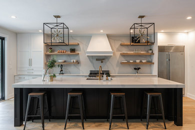 Kitchen - transitional kitchen idea in Philadelphia