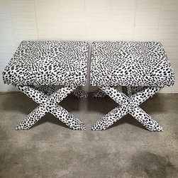 Custom X Benches - Footstools And Ottomans