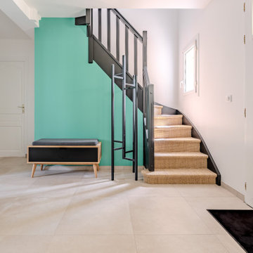 Rénovation totale, réagencement d'espaces d'une maison de 160m²