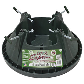 Cinco C-148E Express Christmas Instant-Up Tree Stand for Up to 10 feet Trees