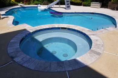 Inspiration for a timeless pool remodel in Other