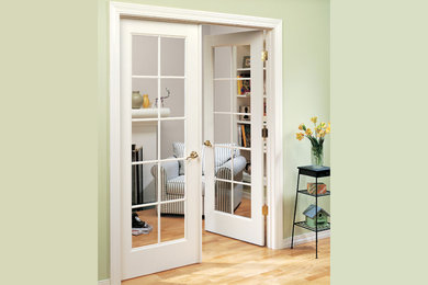Example of a living room design in Boston